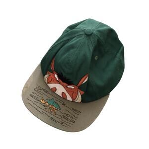 Vintage Disney Goofy's Hat Co The Lion King Pumbaa Embroidered Snapback Hat 90s